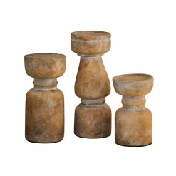LOBERON Kerzenständer 3er Set Talona Outlet