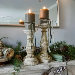 LOBERON Kerzenständer 2er Set Zulemas
