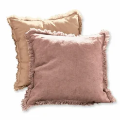 LOBERON Kissenhülle 2er Set Quebo rosa/orange New