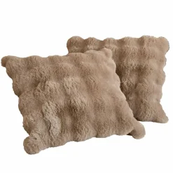 LOBERON Kissenhülle 2er Set Zalina taupe Outlet
