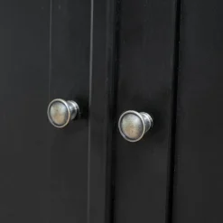 LOBERON Kleiderschrank Sirevol antikschwarz Clearance