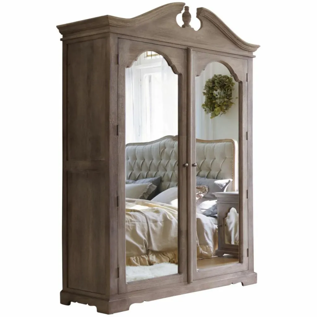 LOBERON Kleiderschrank Somerset antikbraun Online