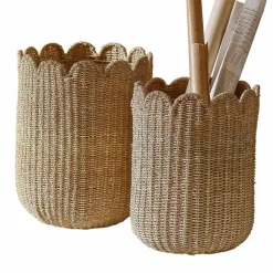 LOBERON Korb 2er Set Velourette New