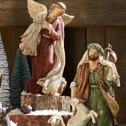 LOBERON Krippenfiguren 11er Set Christi Best