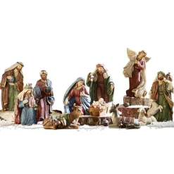 LOBERON Krippenfiguren 11er Set Christi Best