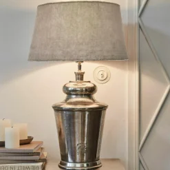 LOBERON Lampenschirm Boffas beige