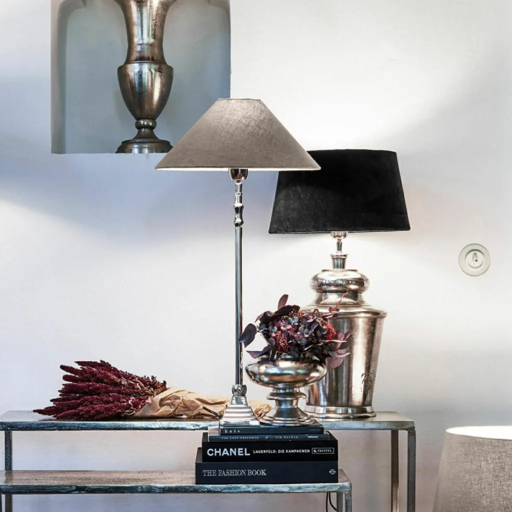 LOBERON Lampenschirm Emmera taupe Outlet