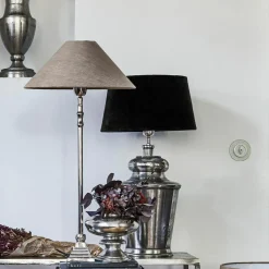LOBERON Lampenschirm Emmera taupe Outlet