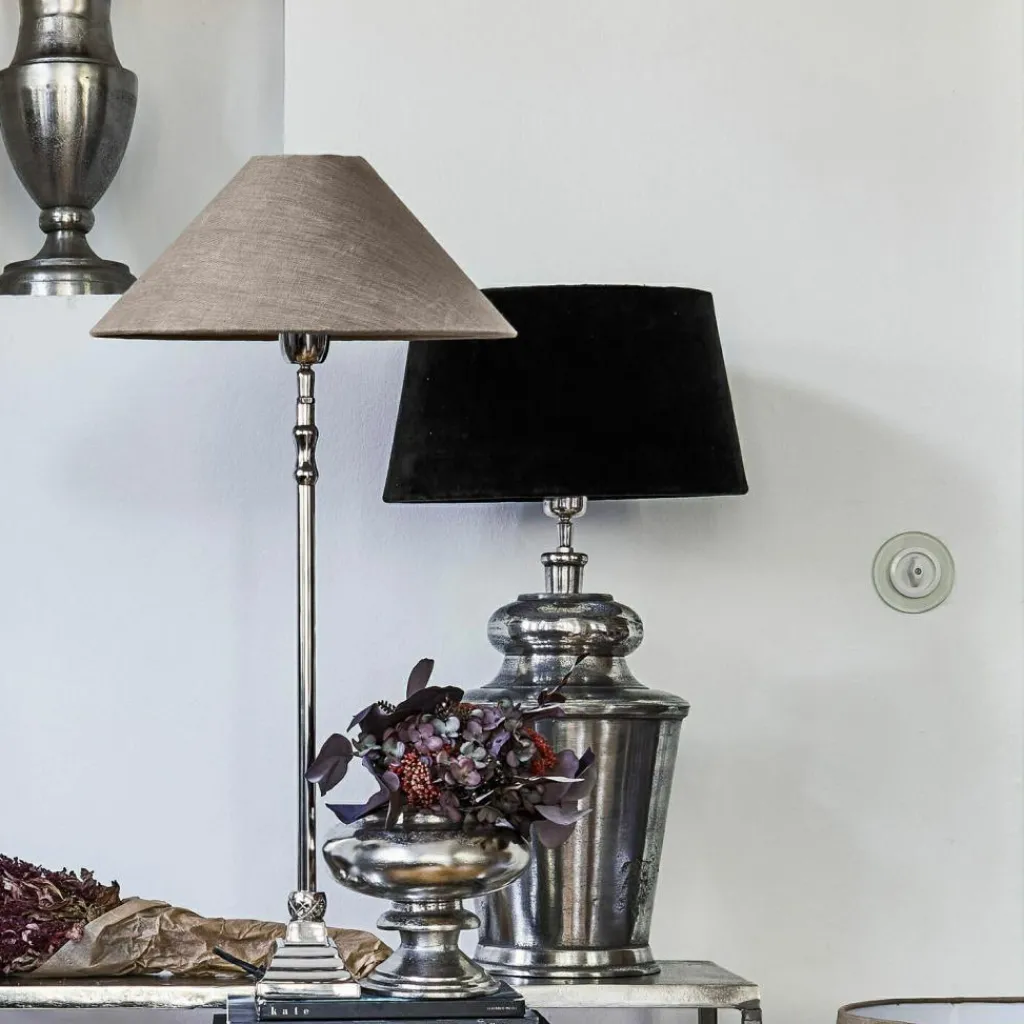 LOBERON Lampenschirm Emmera taupe Outlet