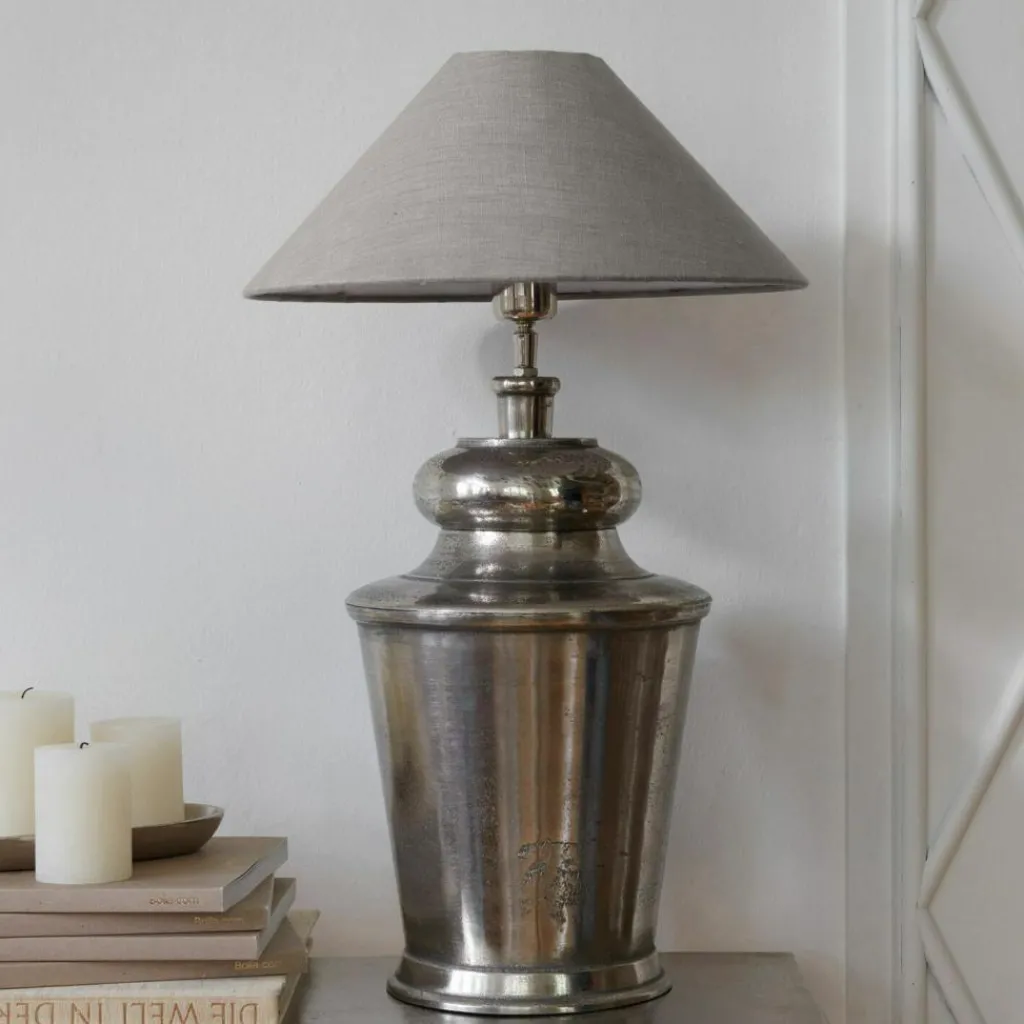 LOBERON Lampenschirm Emmera taupe Outlet