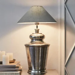 LOBERON Lampenschirm Emmera taupe Outlet