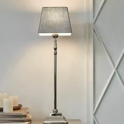LOBERON Lampenschirm Linderas taupe Online