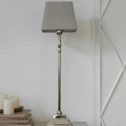 LOBERON Lampenschirm Linderas taupe Online