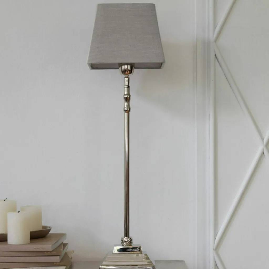 LOBERON Lampenschirm Linderas taupe Online