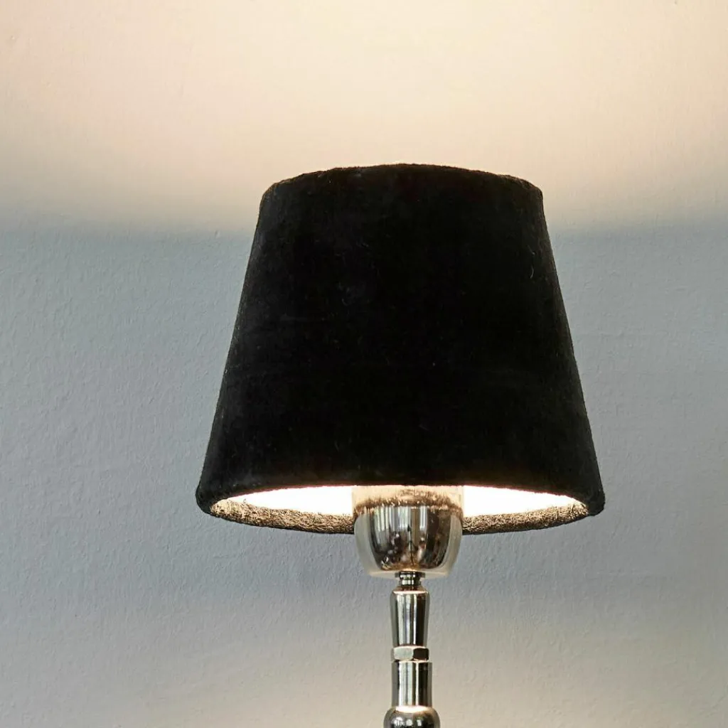 LOBERON Lampenschirm Mitters samtschwarz Outlet