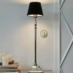 LOBERON Lampenschirm Mitters samtschwarz Outlet