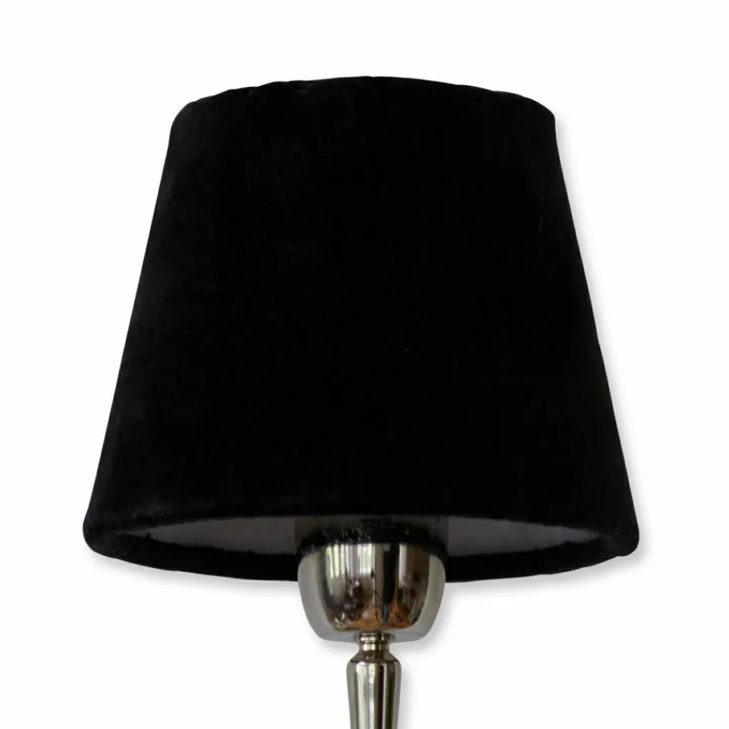 LOBERON Lampenschirm Mitters samtschwarz Outlet