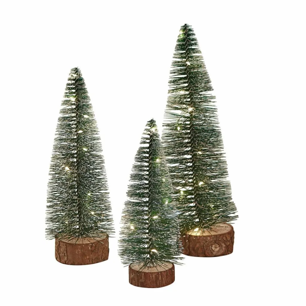 LOBERON LED-Deko Baum 3er Set Thalindra Outlet