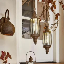 LOBERON LED-Hängelaterne 2er Set Flavin Sale