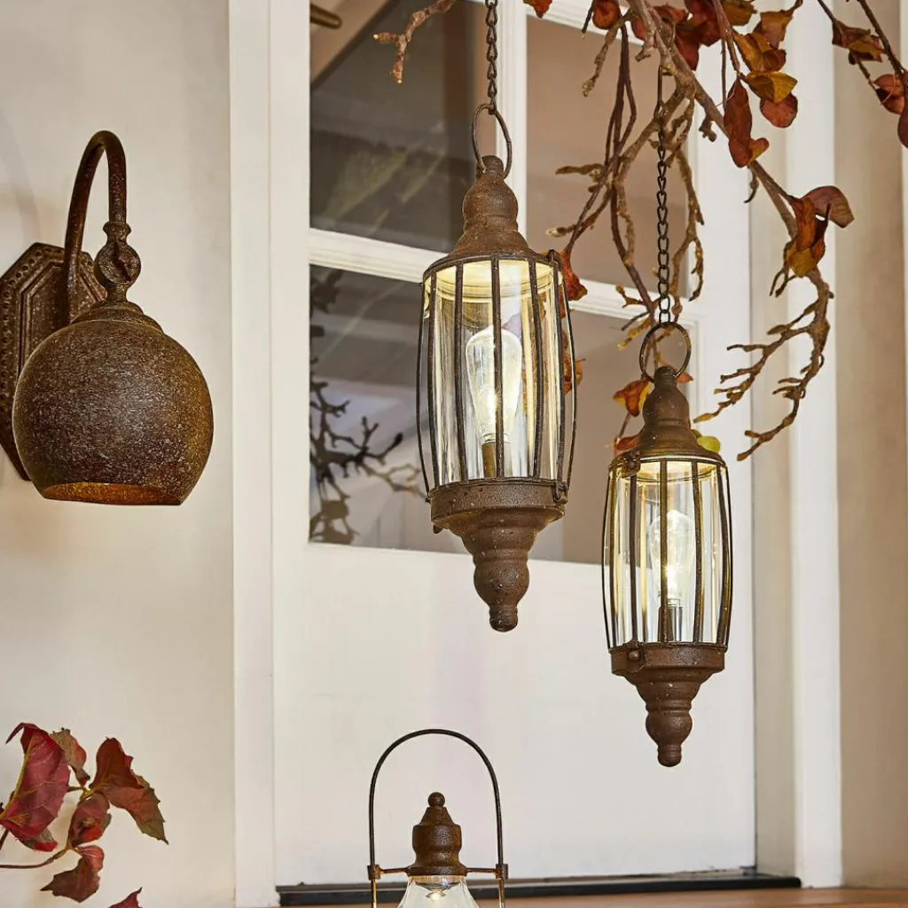 LOBERON LED-Hängelaterne 2er Set Flavin Sale