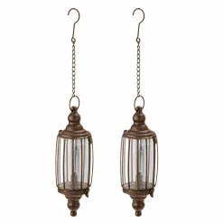 LOBERON LED-Hängelaterne 2er Set Flavin Sale