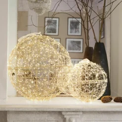 LOBERON LED-Kugel 2er Set Ambertin Discount