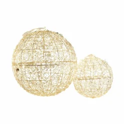 LOBERON LED-Kugel 2er Set Ambertin Discount