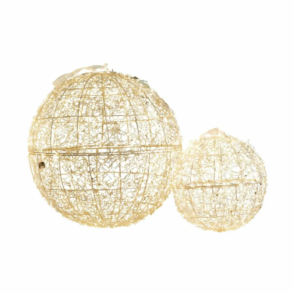 LOBERON LED-Kugel 2er Set Ambertin Discount