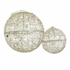 LOBERON LED-Kugel 2er Set Ambertin Discount