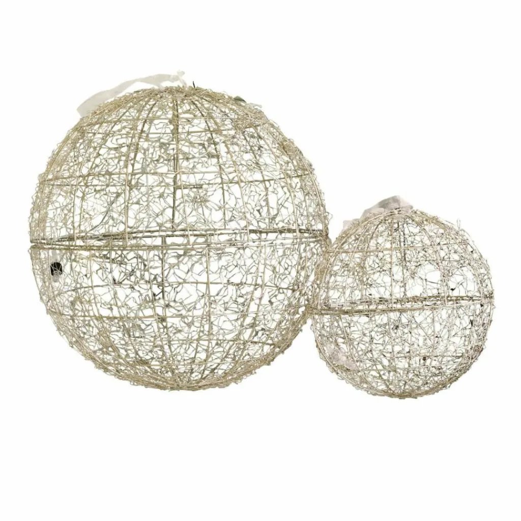 LOBERON LED-Kugel 2er Set Ambertin Discount
