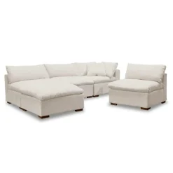 LOBERON Modulsofa Baladou creme Outlet