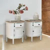 LOBERON Nachttisch 2er Set Arvelin Hot