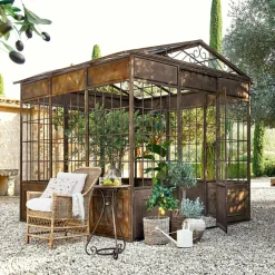 LOBERON Pavillon Essone antikbraun Clearance