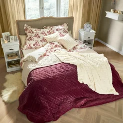 LOBERON Plaid Dorelice weiß Discount