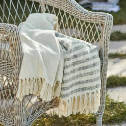 LOBERON Plaid Marpent creme/blau Sale