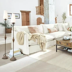 LOBERON Plaid Plixoren beige Clearance