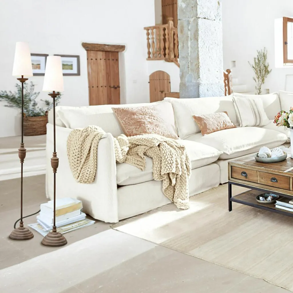 LOBERON Plaid Plixoren beige Clearance