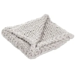LOBERON Plaid Reidous grau Clearance