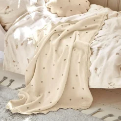 LOBERON Plaid Saphie creme New