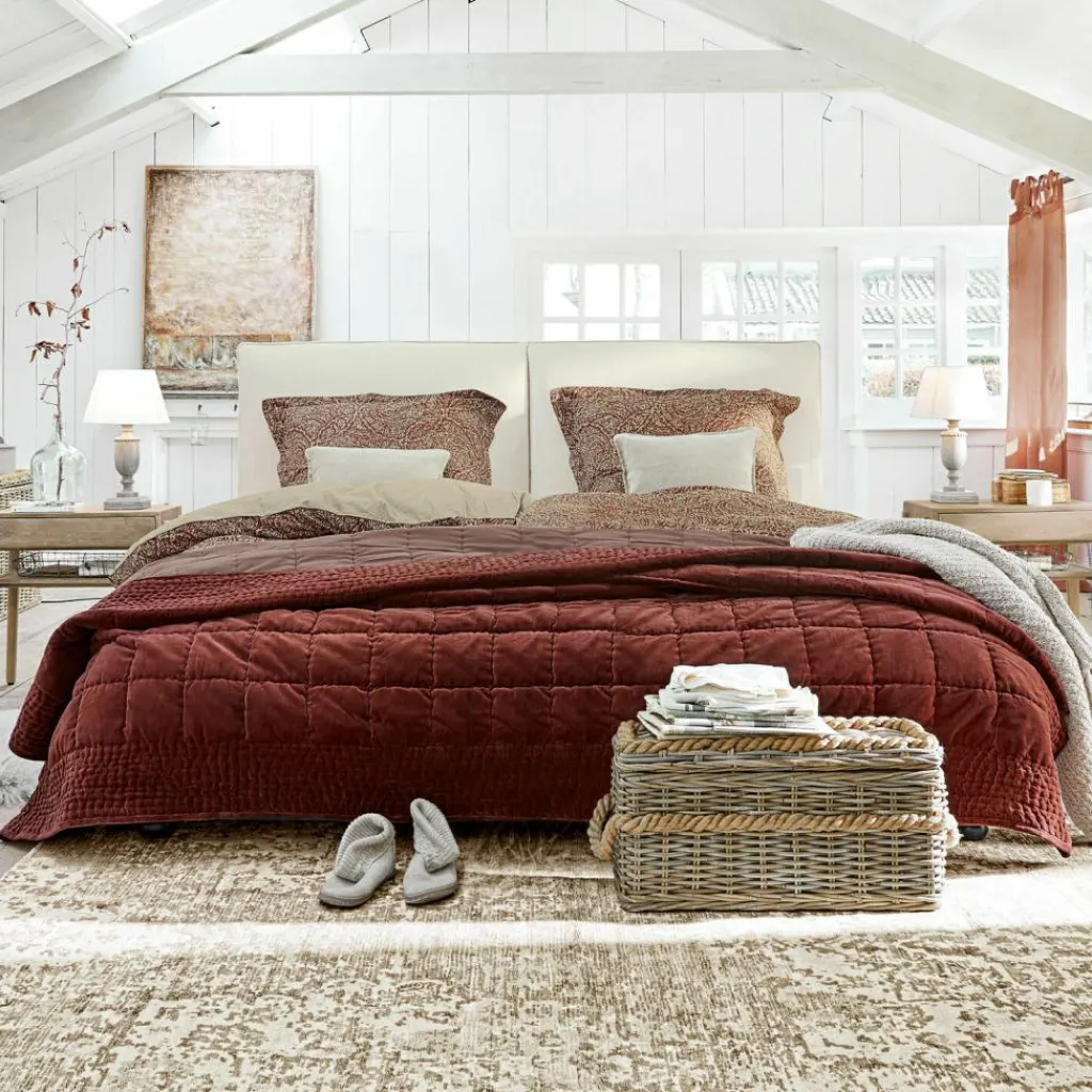 LOBERON Quilt Arasta rot Best