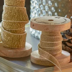 LOBERON Samtband 2er Set Risorio gold Clearance
