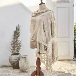 LOBERON Schal Eloise beige Clearance