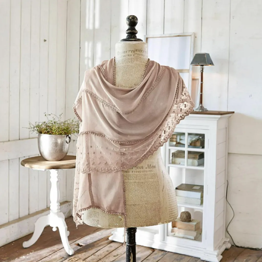 LOBERON Schal Elvire taupe Clearance