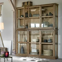 LOBERON Schrank Blaise antikbraun Clearance