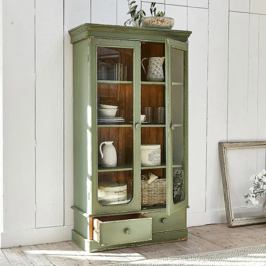 LOBERON Schrank Cassanet grün Outlet