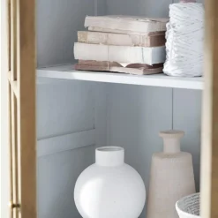 LOBERON Schrank Garrard antikbraun/hellgrau Outlet