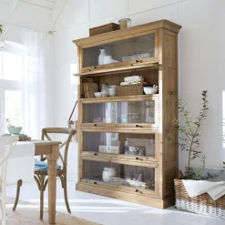 LOBERON Schrank Stourbridge antikbraun