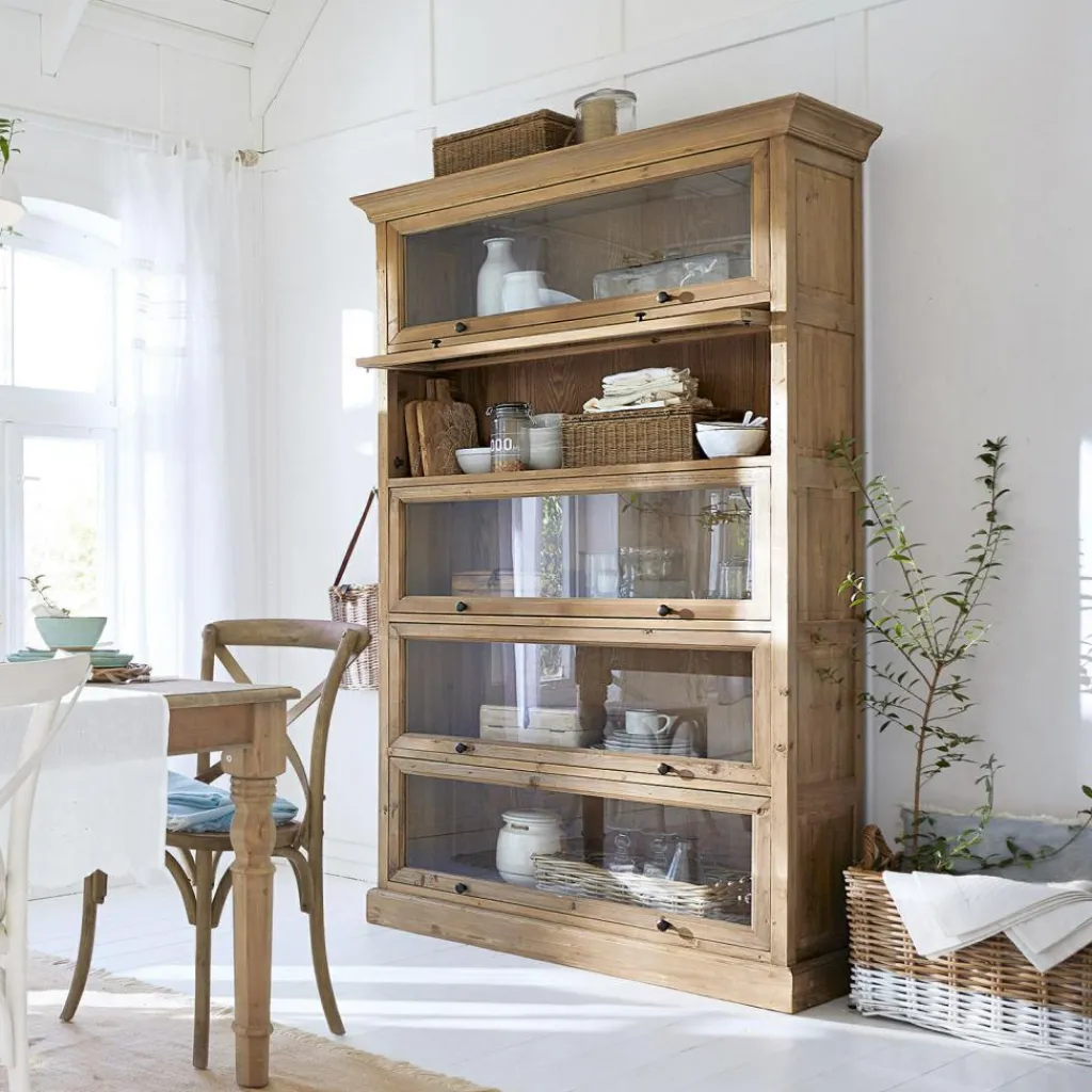 LOBERON Schrank Stourbridge antikbraun