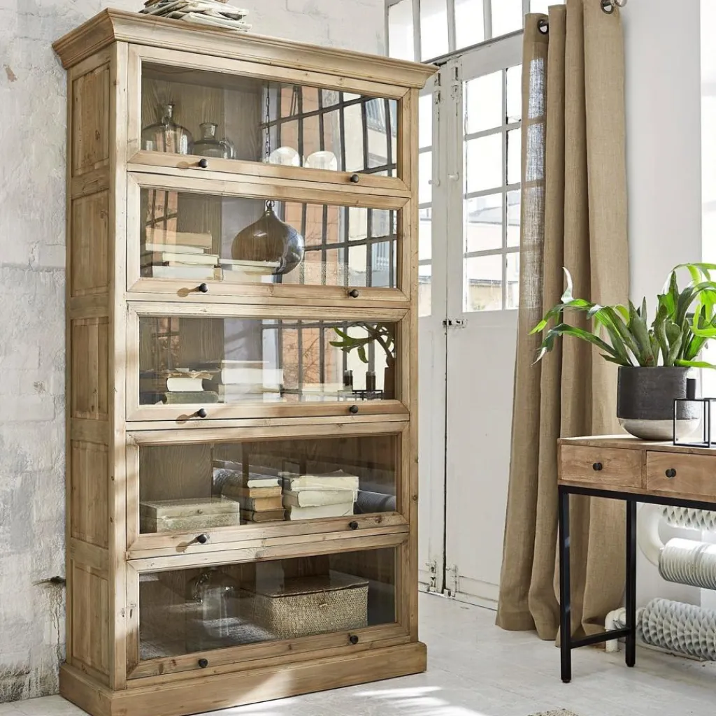 LOBERON Schrank Stourbridge antikbraun