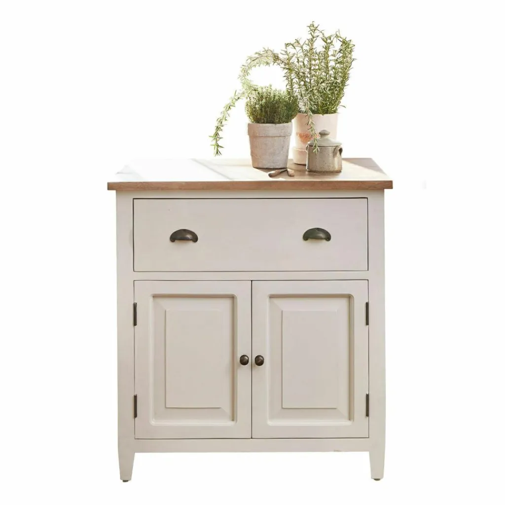LOBERON Schrank Vauthiermont creme/braun Outlet